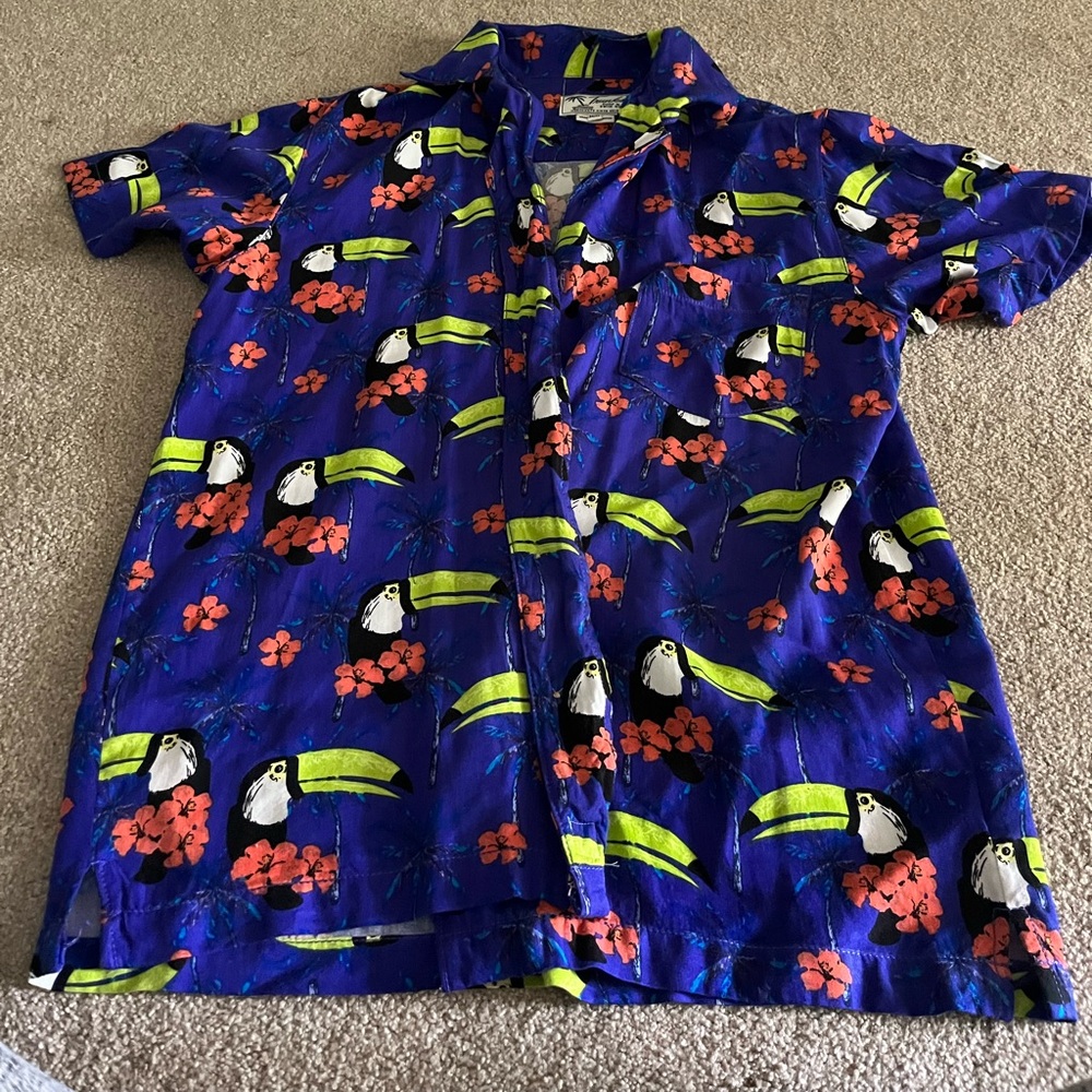 Trunks Men’s Beach Shirt Linen